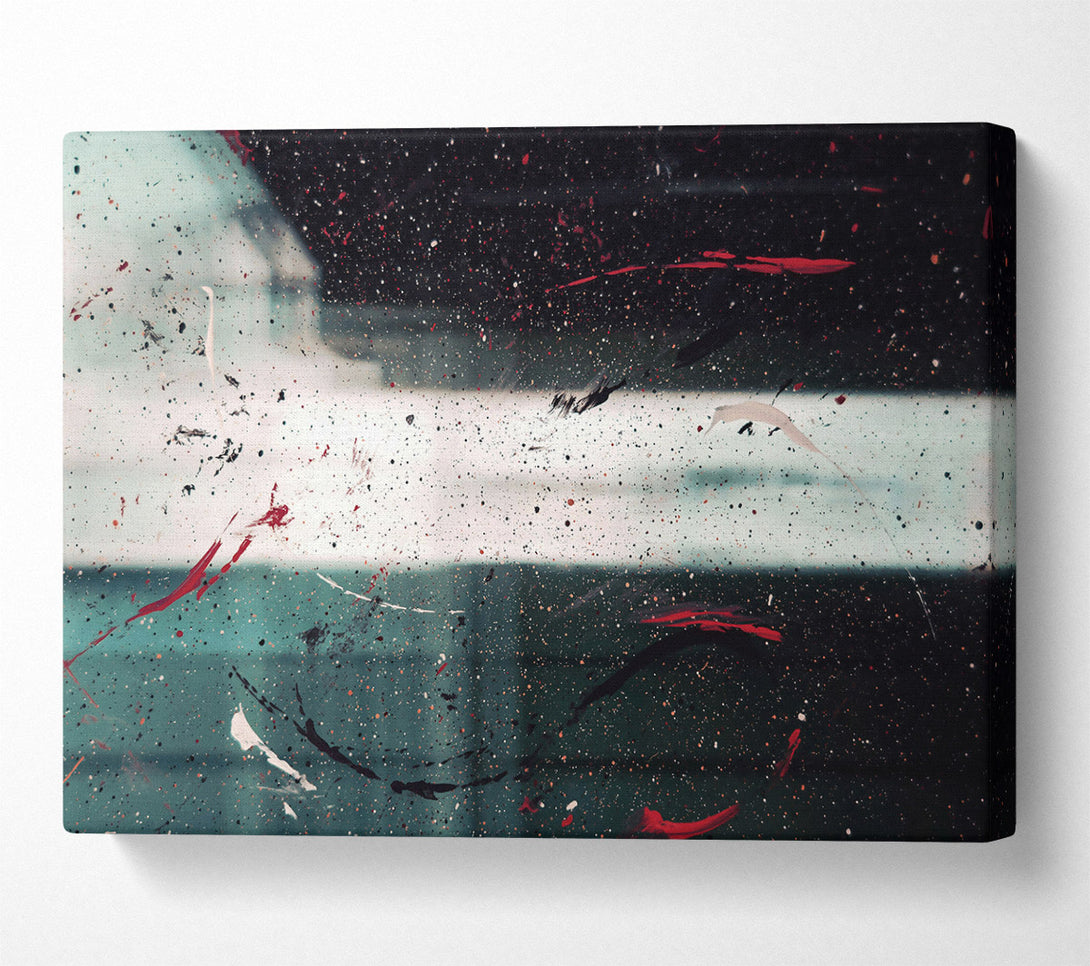  A Canvas Print of Crimson Cosmic Dance Canvas Art