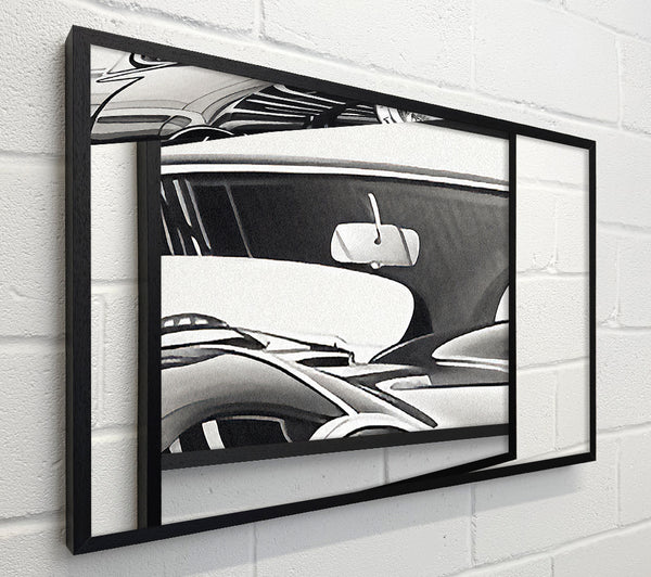 Jaguar E Type Sketch