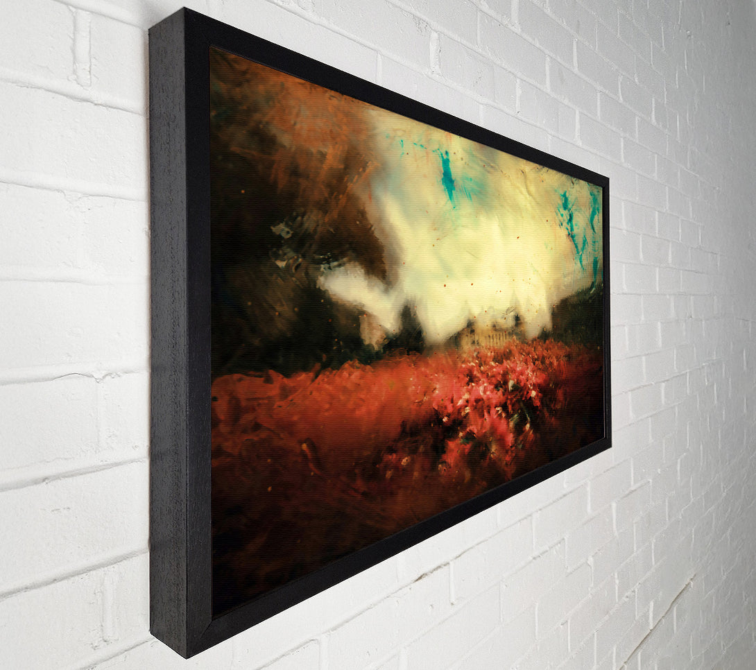  A Canvas Print of Crimson Fog Dreamscape Canvas Art