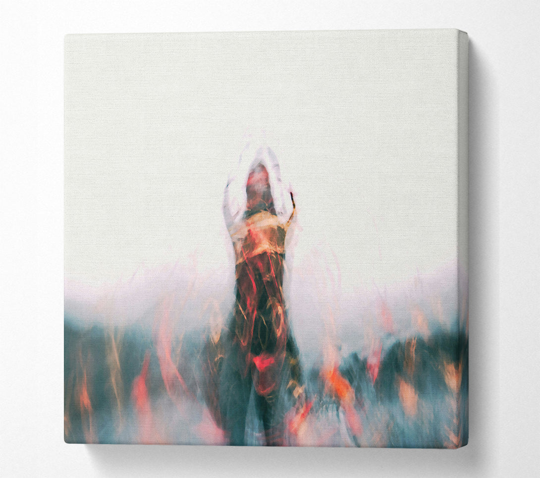  A Canvas Print of Crimson And Smoke Canvas Art