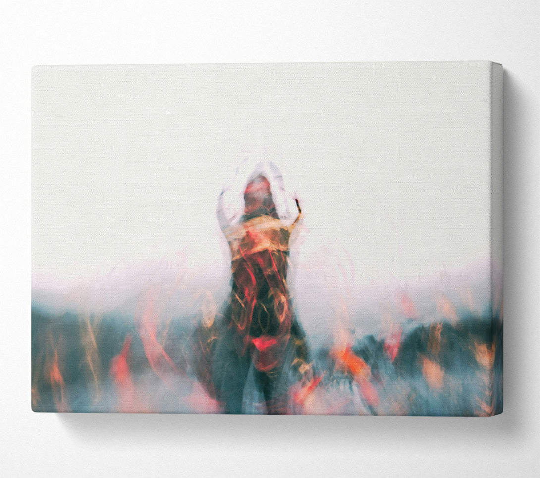  A Canvas Print of Crimson And Smoke Canvas Art