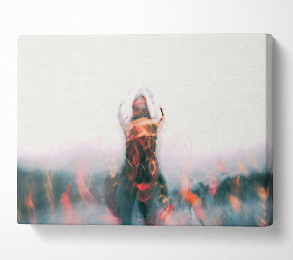  A Canvas Print of Crimson And Smoke Canvas Art