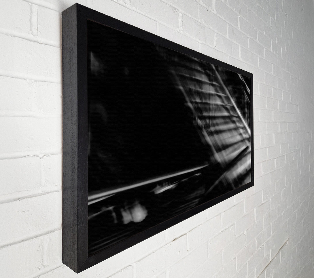  A Canvas Print of Black & White Ascent Canvas Art