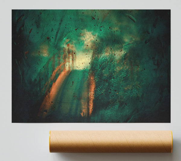 Emerald Through The Glass Giclee Print