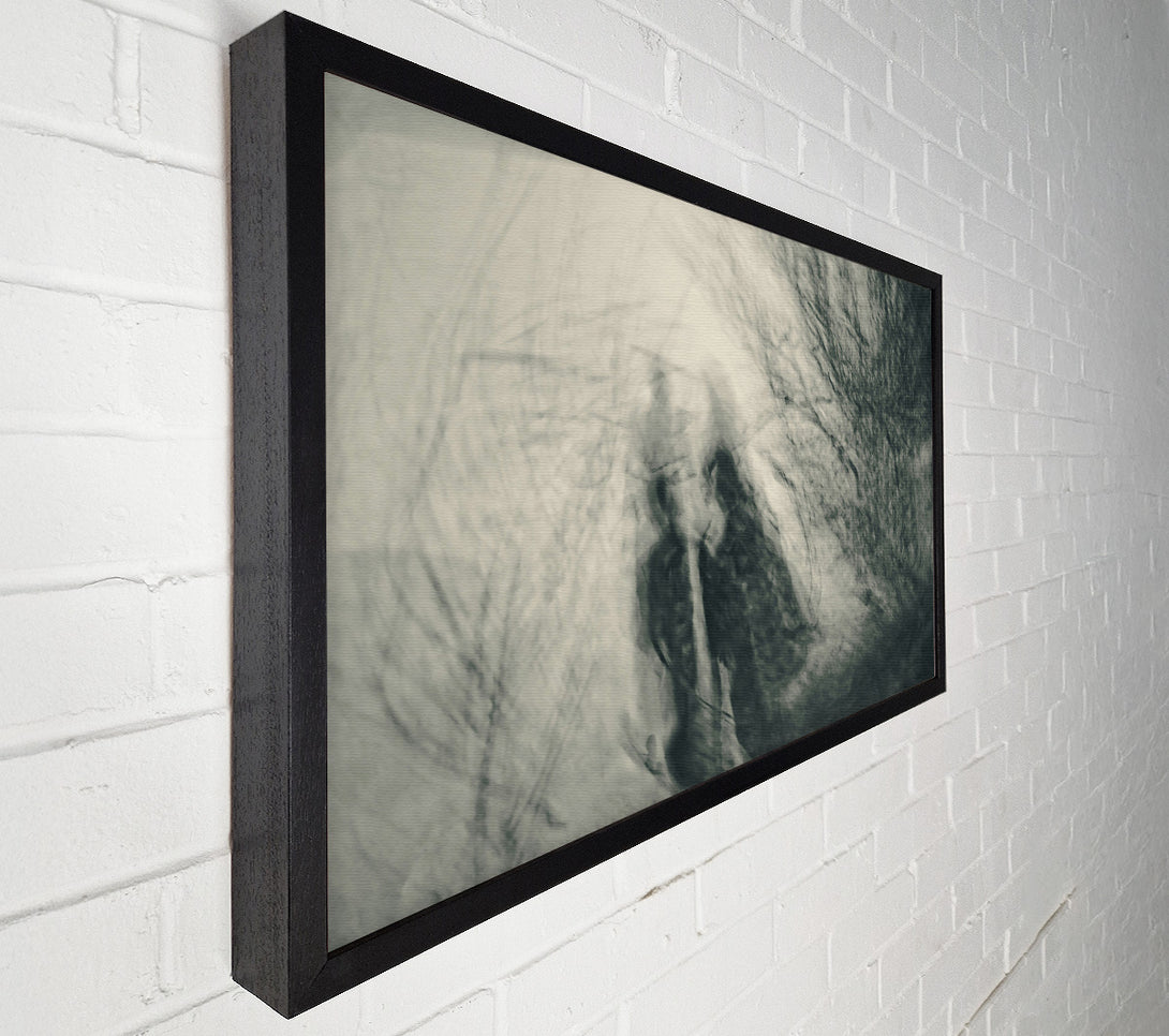  A Canvas Print of Gray Foggy Forms Canvas Wall Art