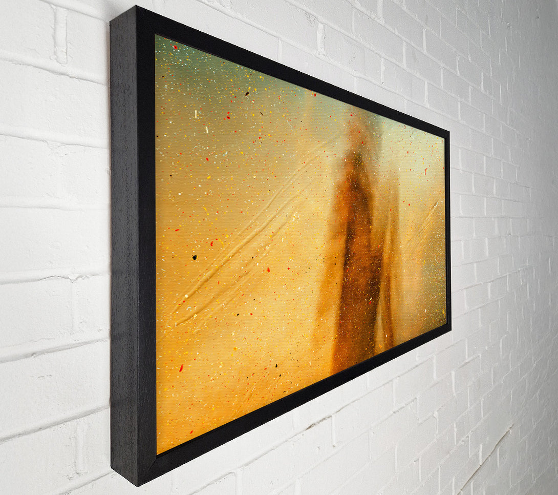  A Canvas Print of Golden Specks Of Light Canvas Print
