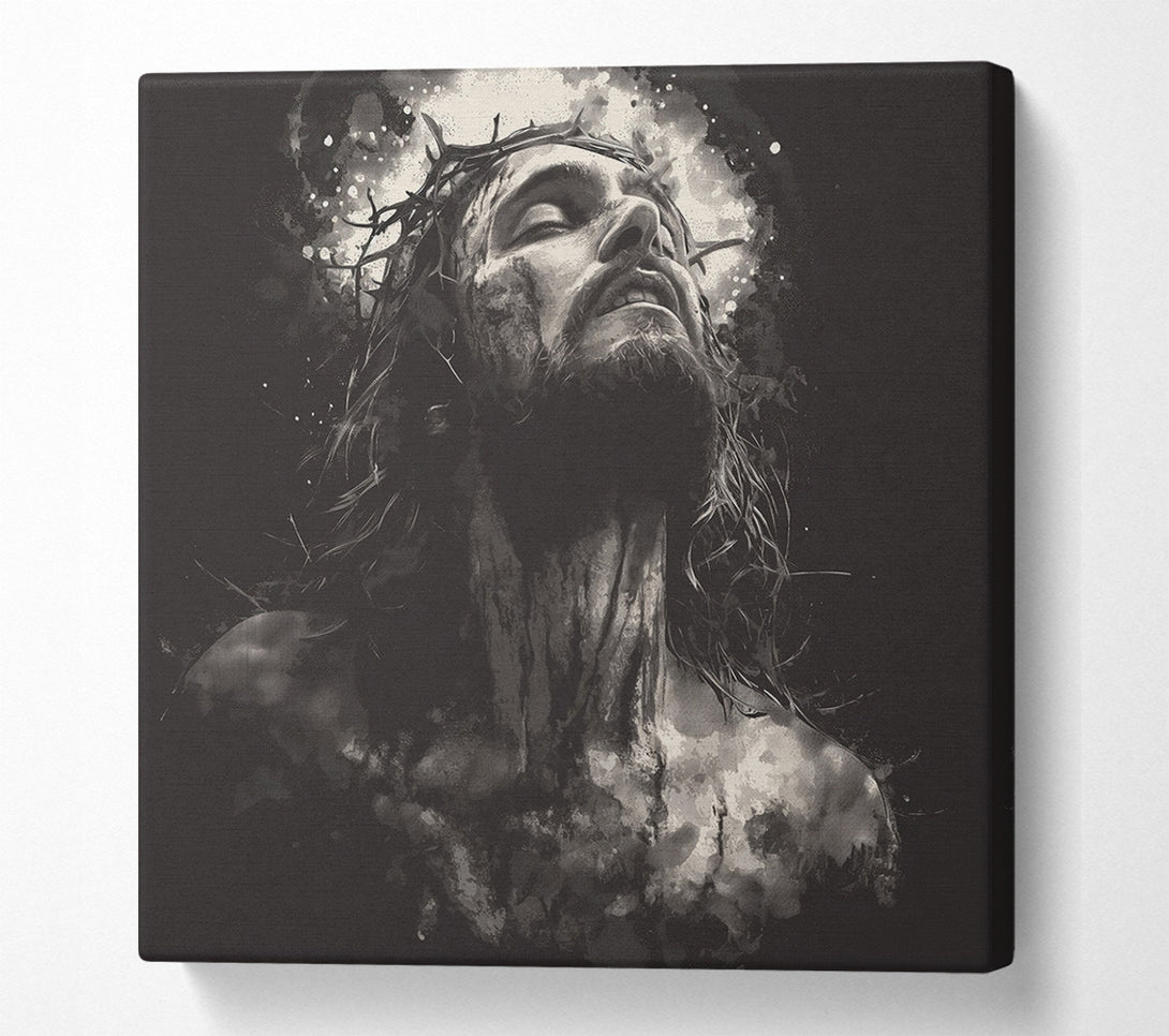  A Canvas Print of Jesus Christ Illustration Canvas Wall Art