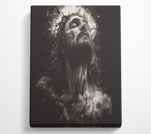  A Canvas Print of Jesus Christ Illustration Canvas Wall Art