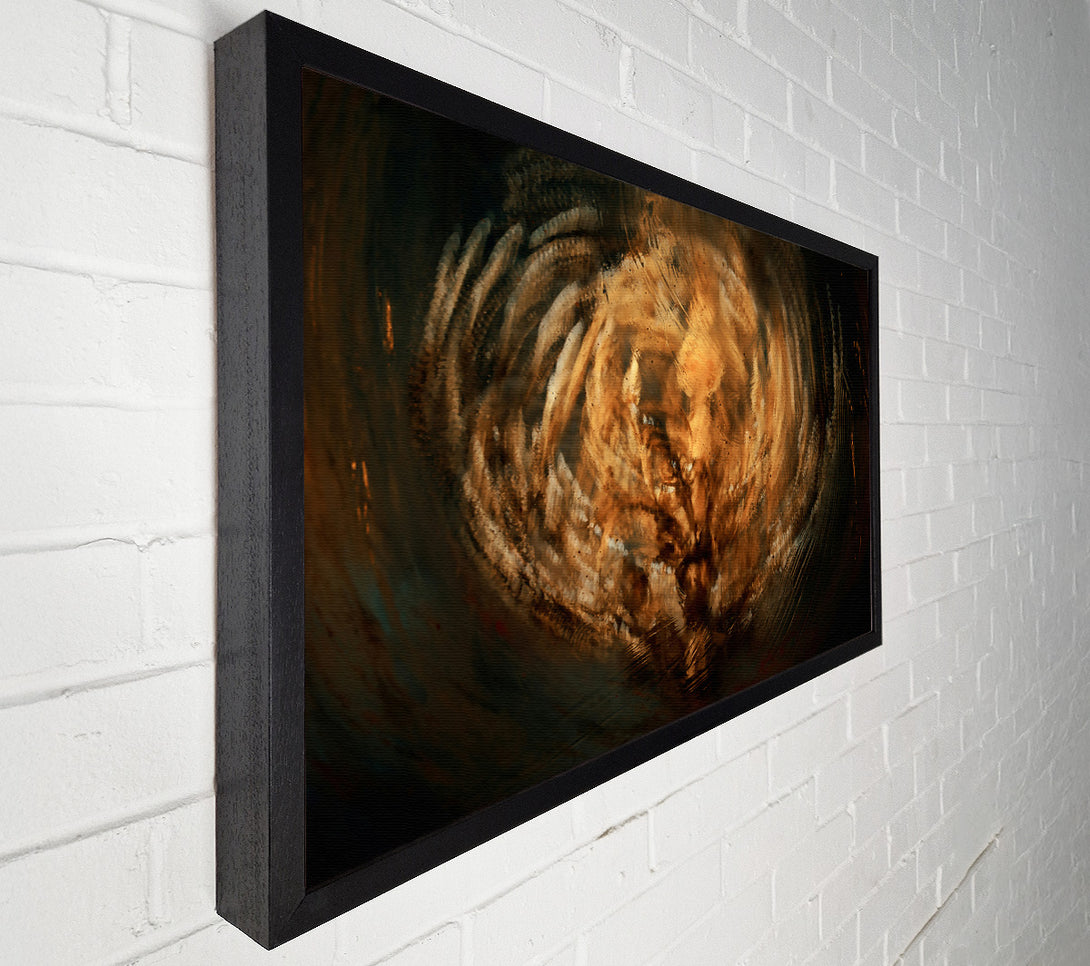  A Canvas Print of Golden Eye Of The Storm Canvas Wall Art