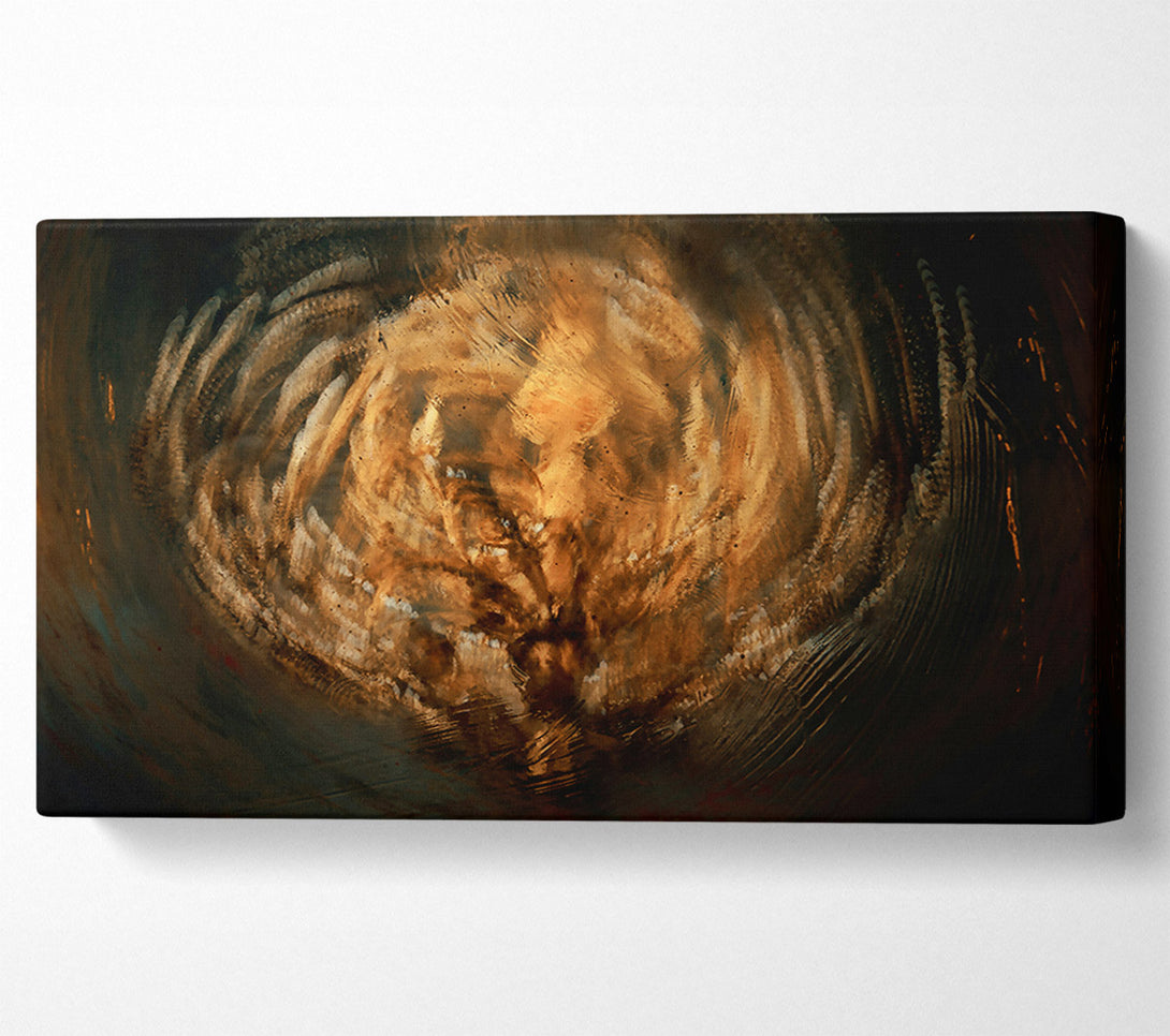 A Canvas Print of Golden Eye Of The Storm Canvas Wall Art