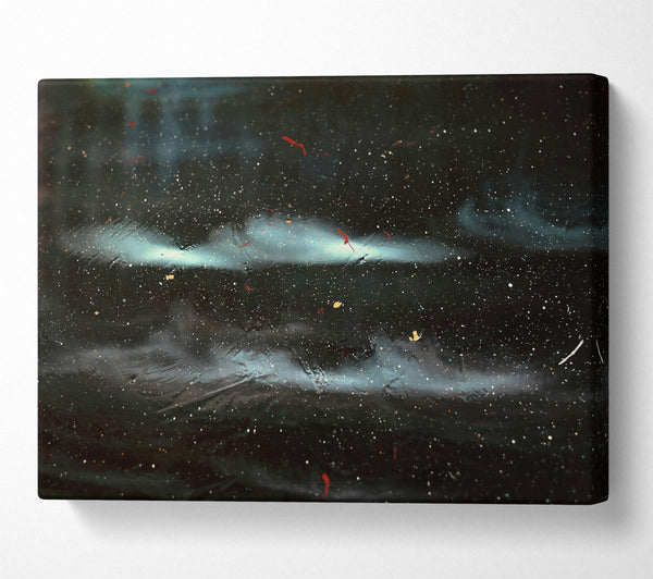  A Canvas Print of Blue Nebula Dreams Canvas Print
