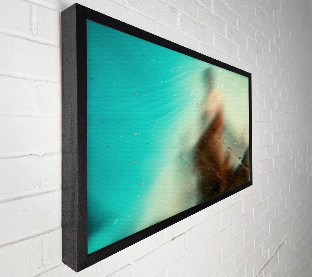  A Canvas Print of Aqua Specter Dreams Canvas Print