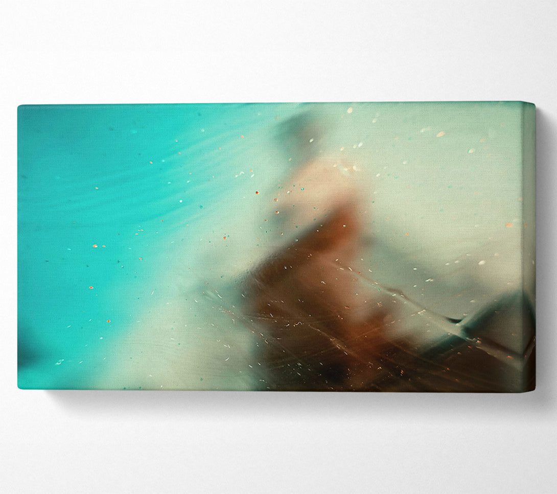  A Canvas Print of Aqua Specter Dreams Canvas Print