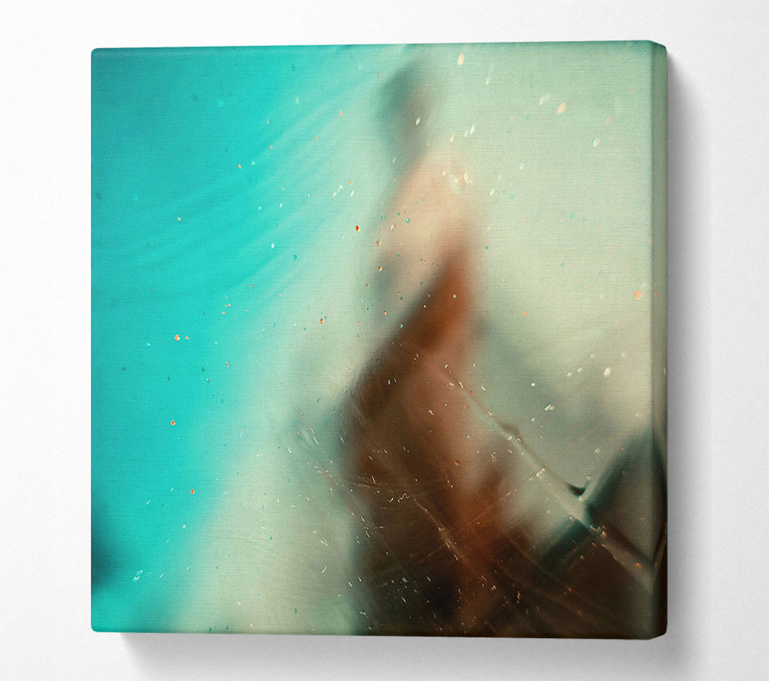  A Canvas Print of Aqua Specter Dreams Canvas Print