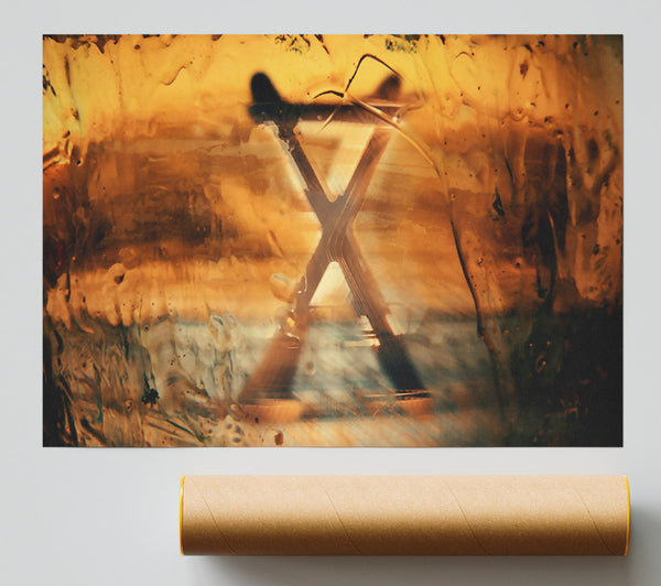 Golden X-Ray Vision Poster