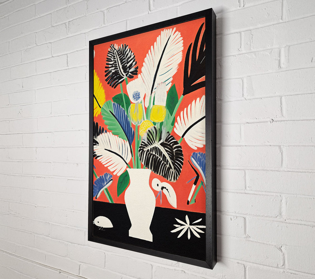  A Canvas Print of Jungle Paradise Canvas Print