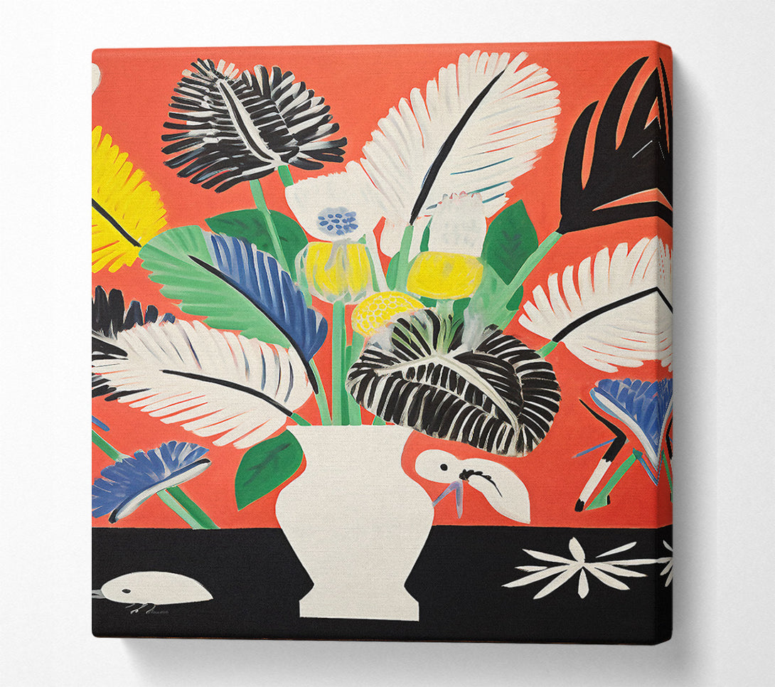 A Canvas Print of Jungle Paradise Canvas Print