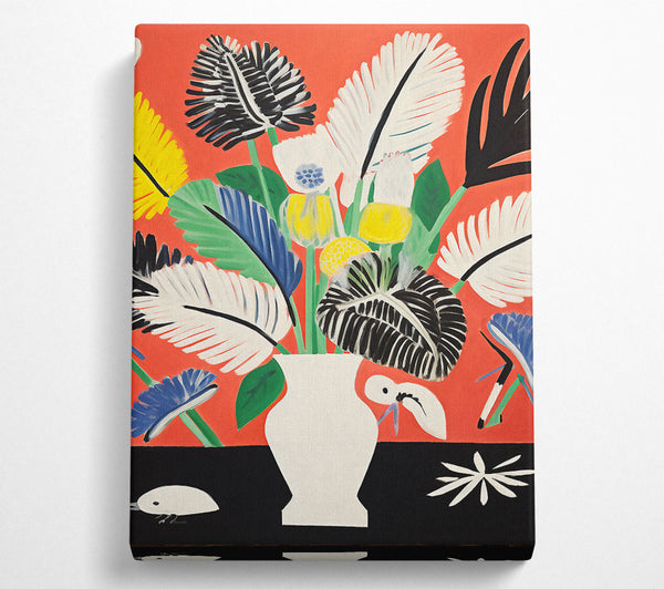  A Canvas Print of Jungle Paradise Canvas Print