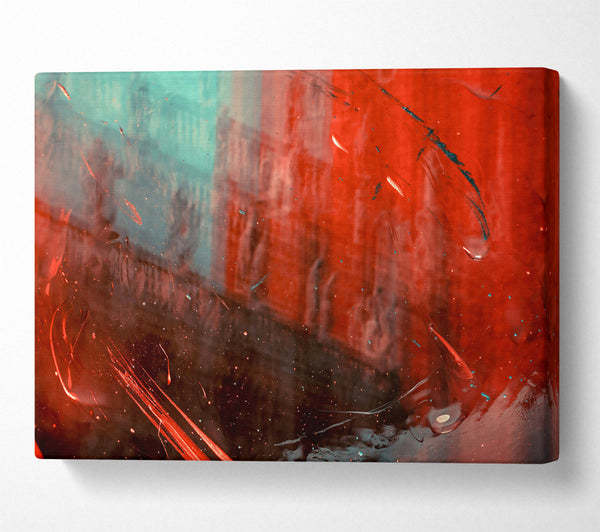  A Canvas Print of Crimson Reflection Canvas Wall Art