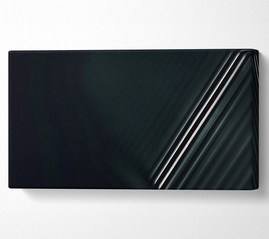  A Canvas Print of Black Lines In Motion Canvas Print