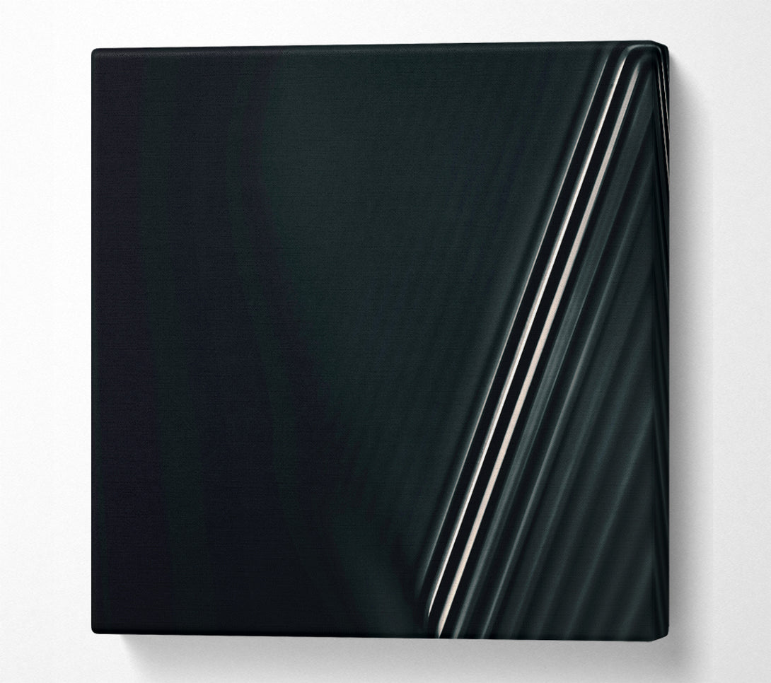  A Canvas Print of Black Lines In Motion Canvas Print