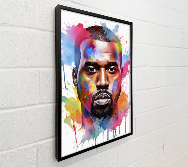 Kanye West Watercolour