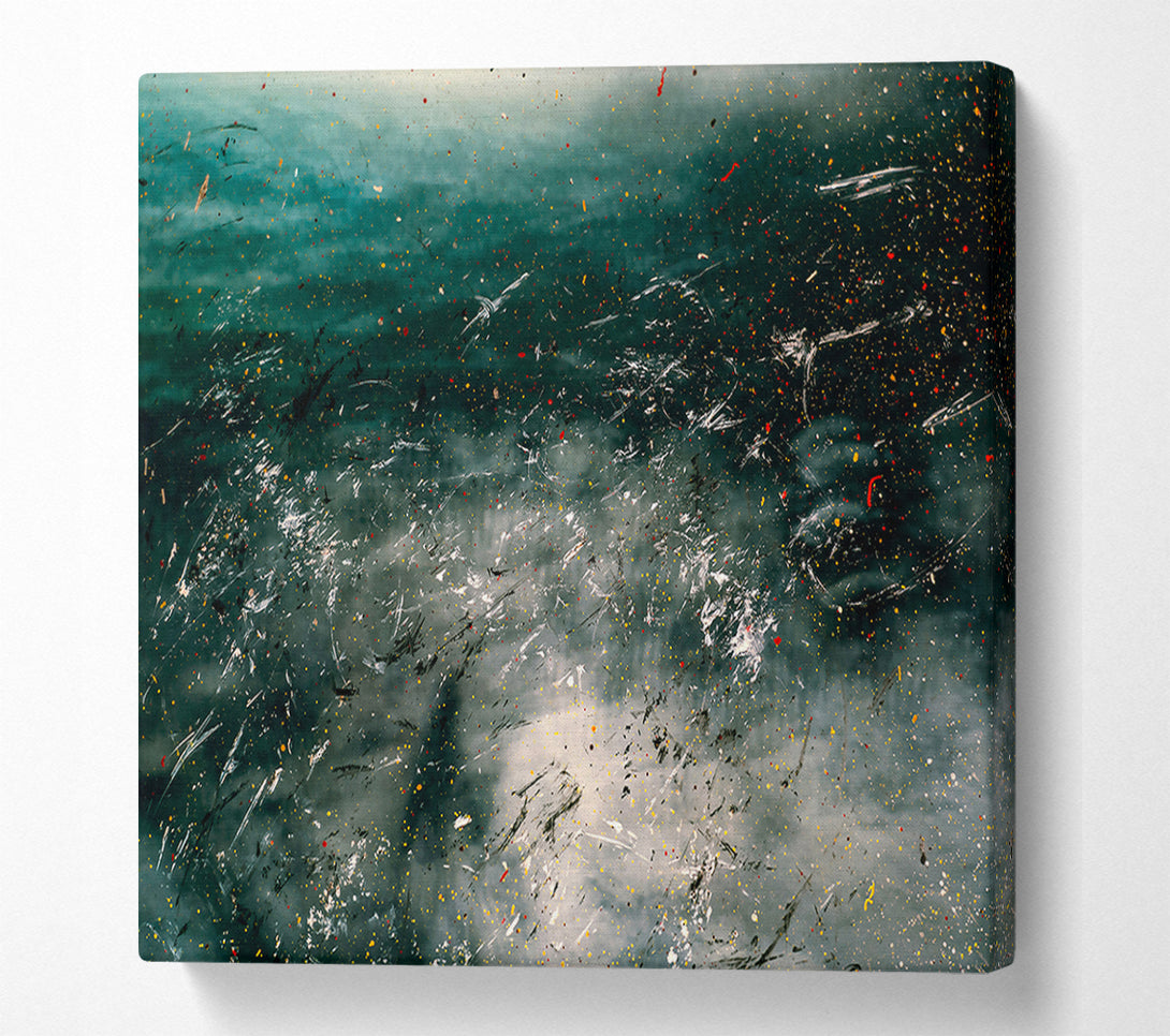  A Canvas Print of Emerald Dust Storm Canvas Print