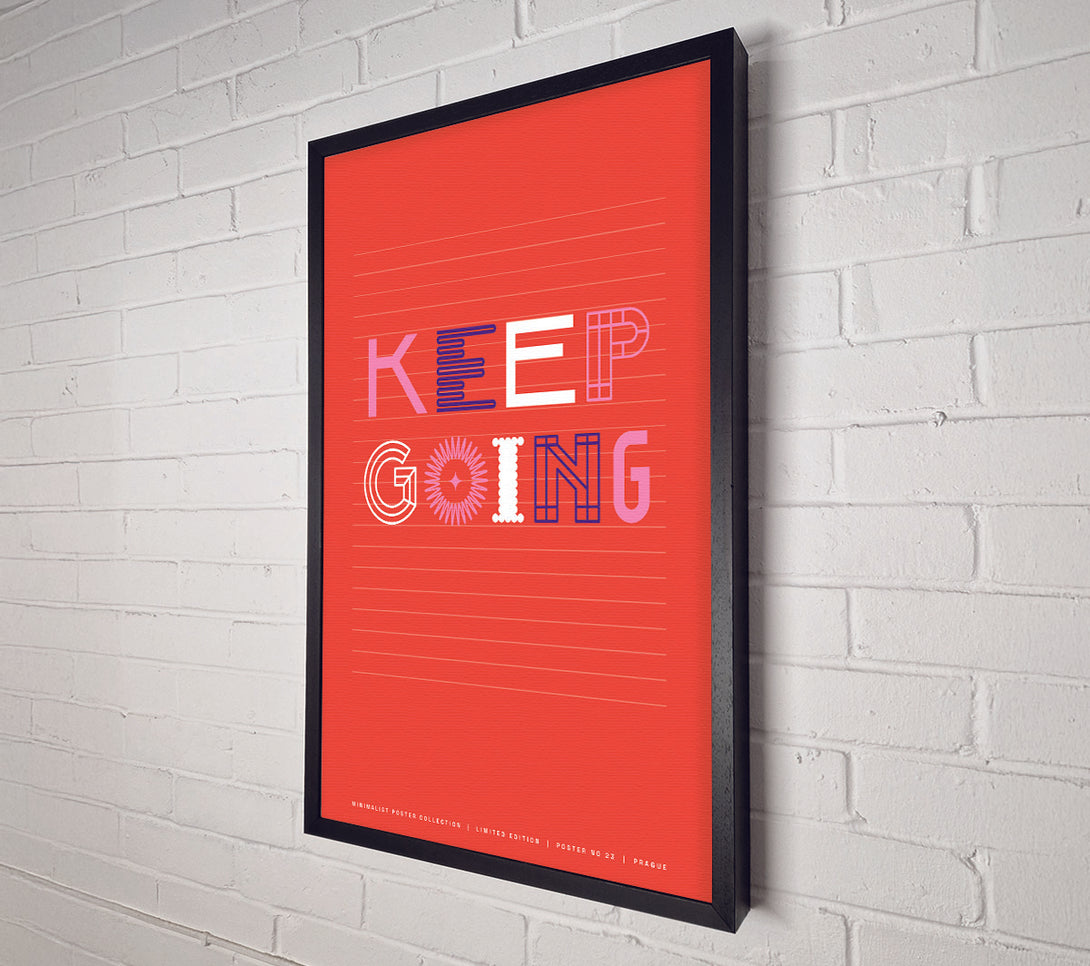  A Canvas Print of Keep Going Canvas Art