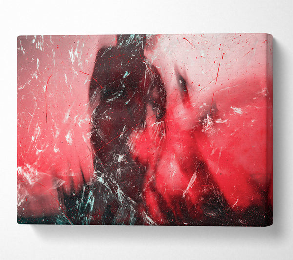  A Canvas Print of Crimson Reflections Canvas Print