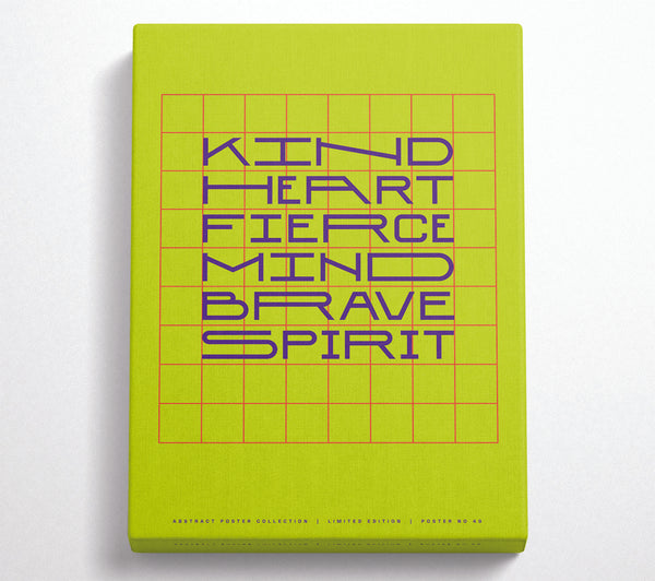  A Canvas Print of Kind Heart Canvas Art