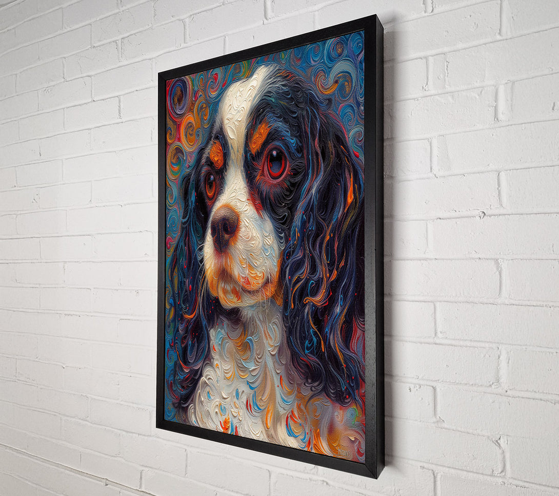  A Canvas Print of King Charles Canvas Wall Art