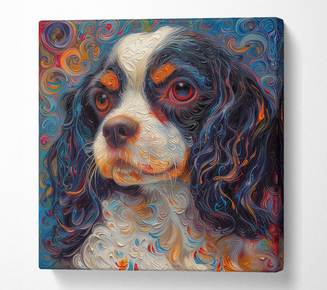  A Canvas Print of King Charles Canvas Wall Art
