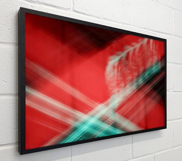 Red And Teal Lines