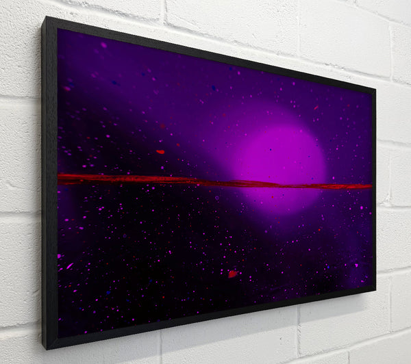 Purple Horizon Reflection