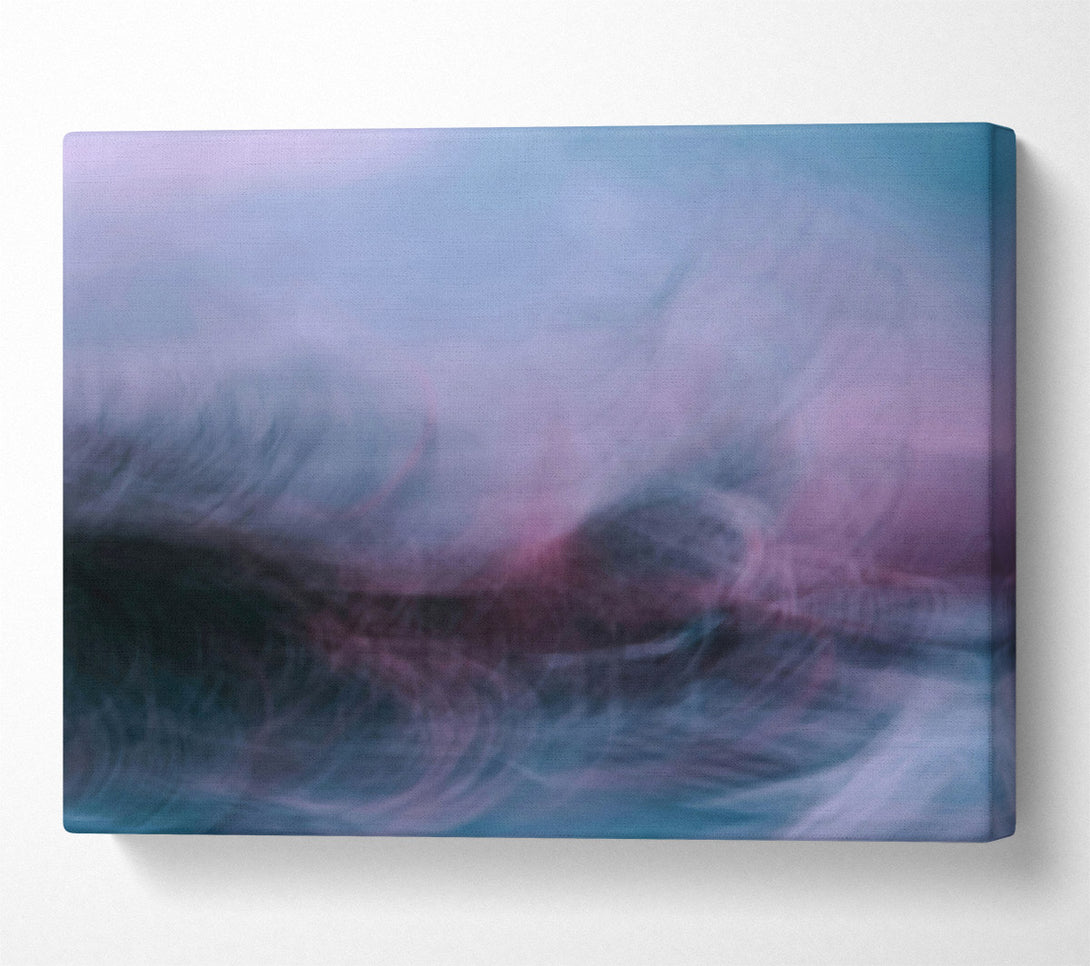  A Canvas Print of Azure Smoke Dreams Canvas Wall Art