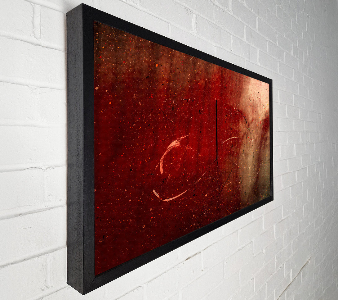  A Canvas Print of Crimson Spattering Sky. Canvas Wall Art