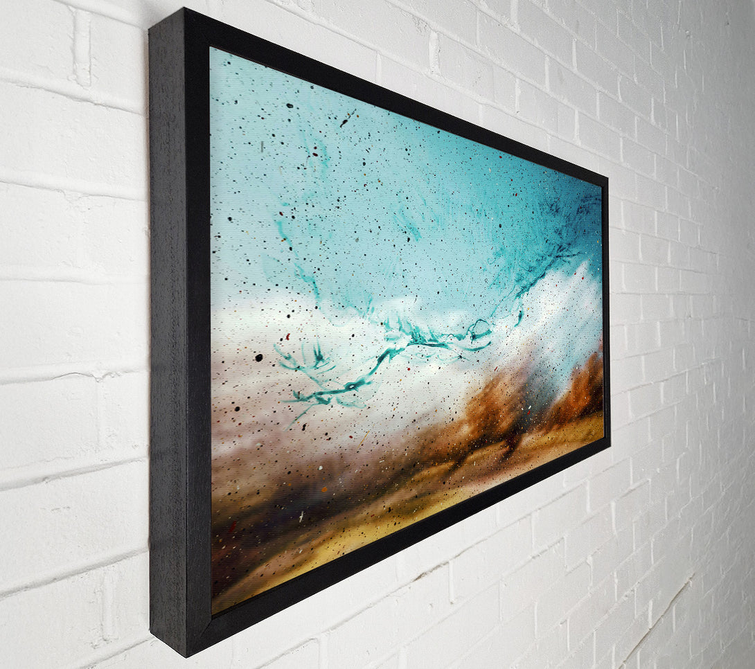  A Canvas Print of Azure Sky Specks Canvas Print
