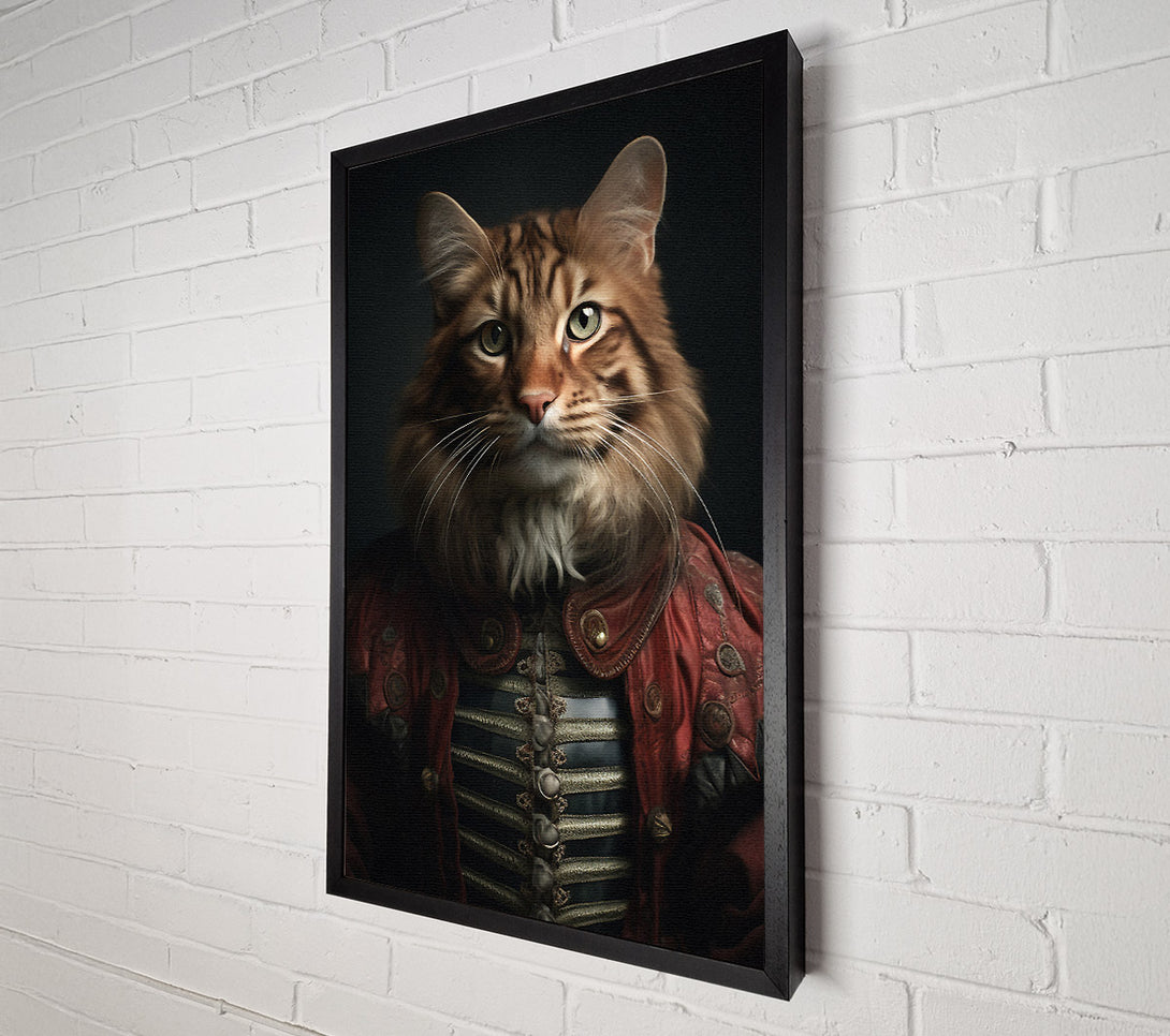  A Canvas Print of Kitty Renaissance Canvas Art