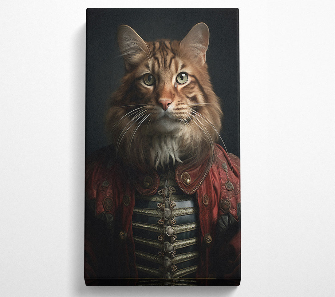  A Canvas Print of Kitty Renaissance Canvas Art