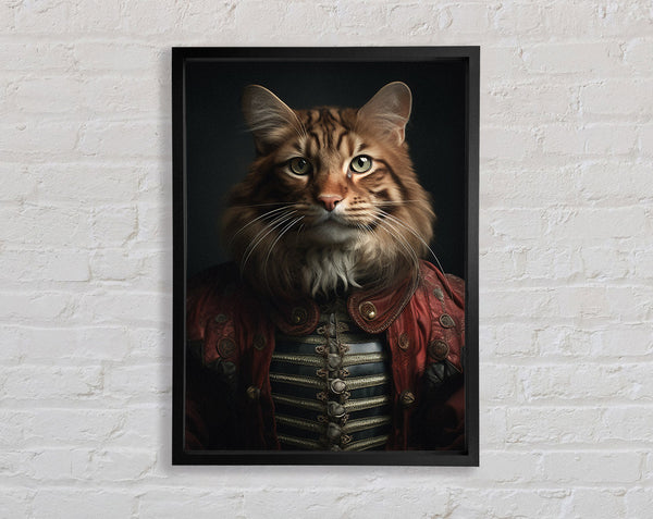Kitty Renaissance Framed Print