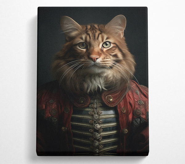  A Canvas Print of Kitty Renaissance Canvas Art