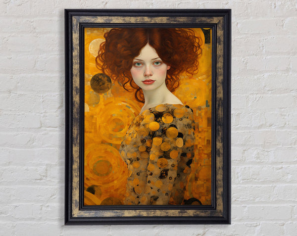 Klimt Fashion Framed Print