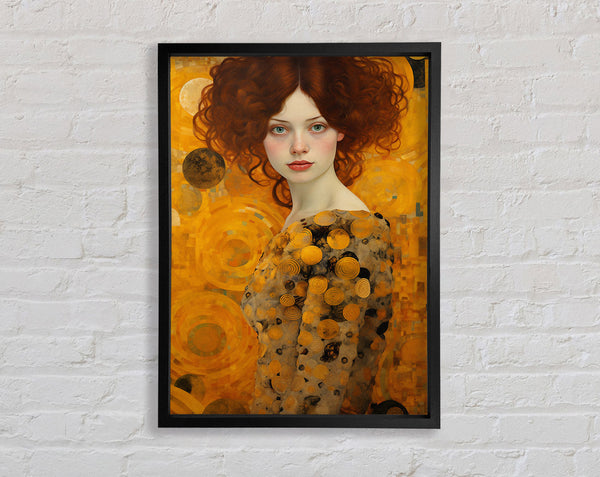 Klimt Fashion Framed Print