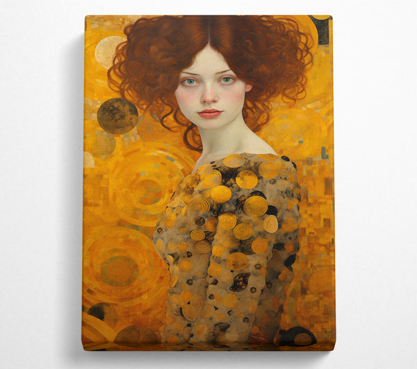  A Canvas Print of Klimt Fashion Canvas Print