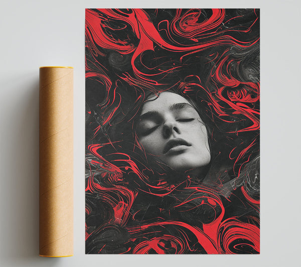 Crimson Dream Giclee Print