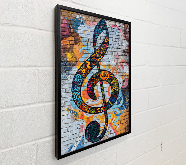 Yellow Brick Treble Clef
