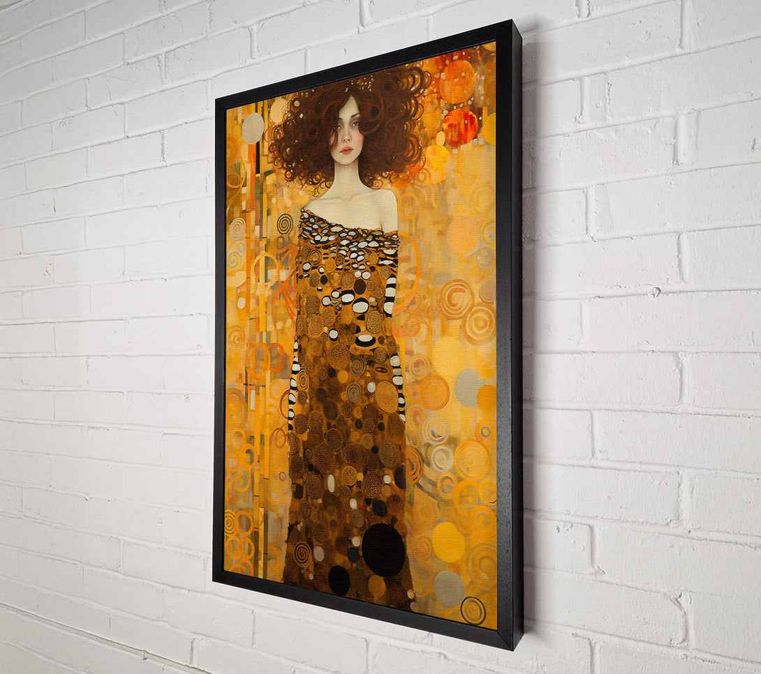  A Canvas Print of Klimt The Lady Canvas Art