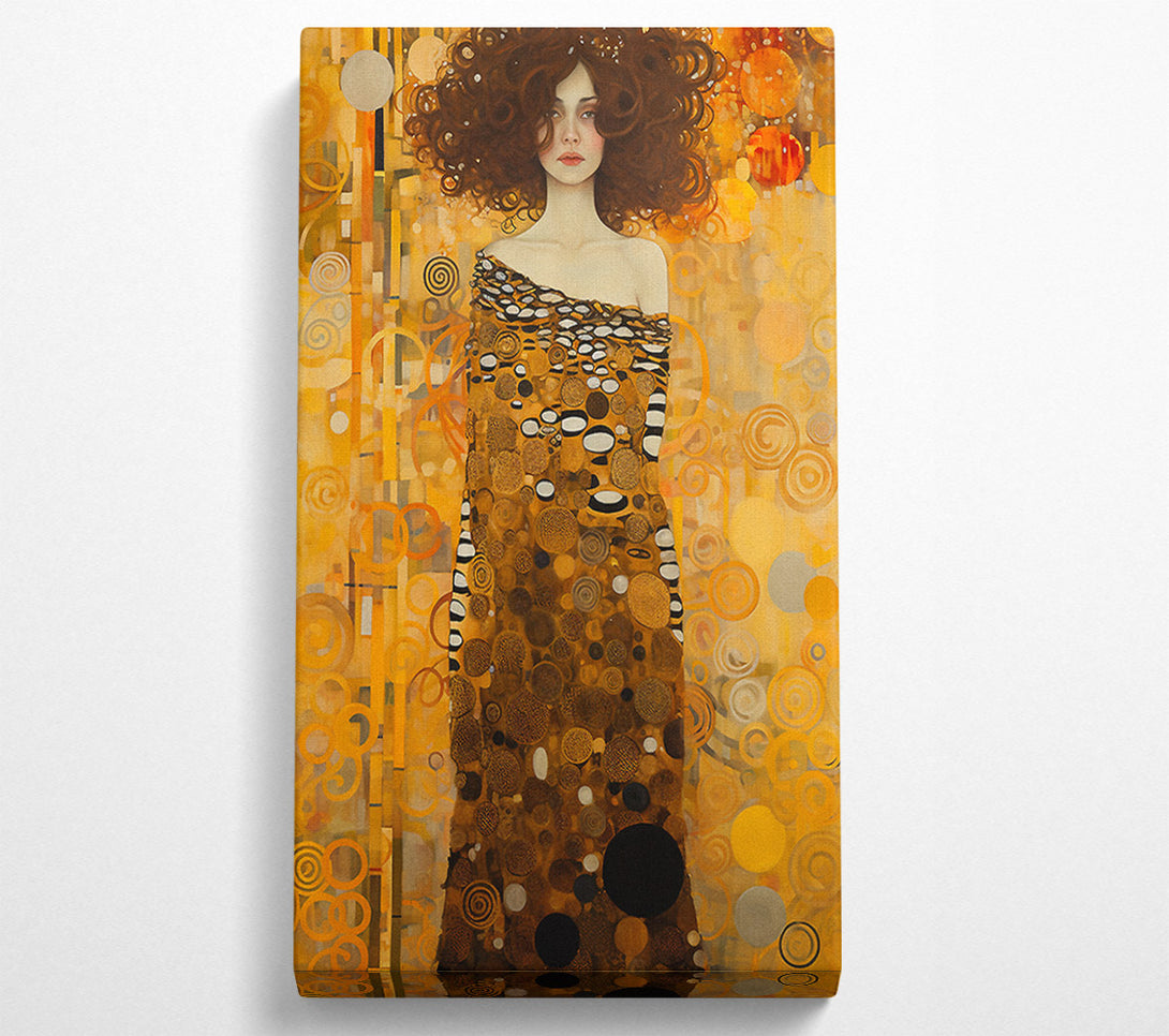  A Canvas Print of Klimt The Lady Canvas Art