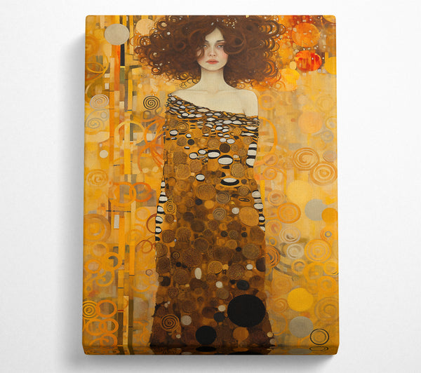  A Canvas Print of Klimt The Lady Canvas Art