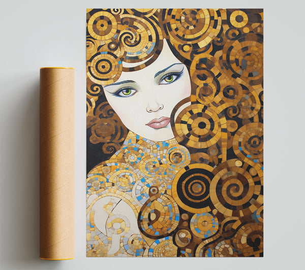 Klimt The Woman Print